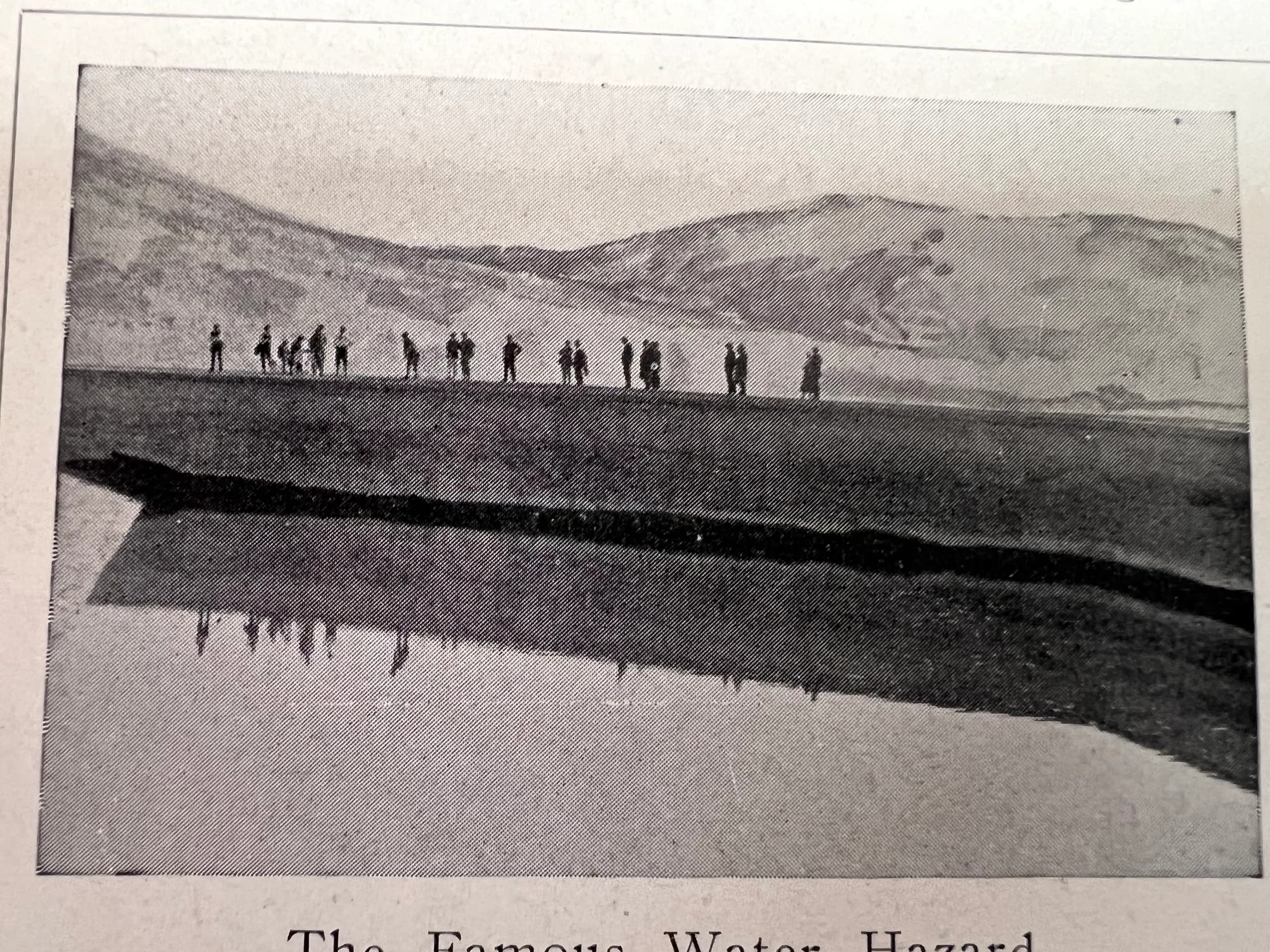 1925 - Mirror Lake Reservoir hole looking northeast