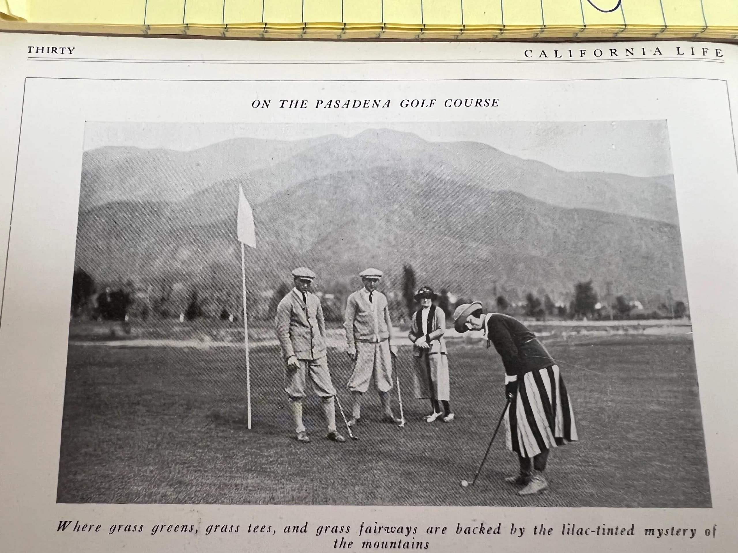 1920 - Pasadena Golf Club - Looking NE