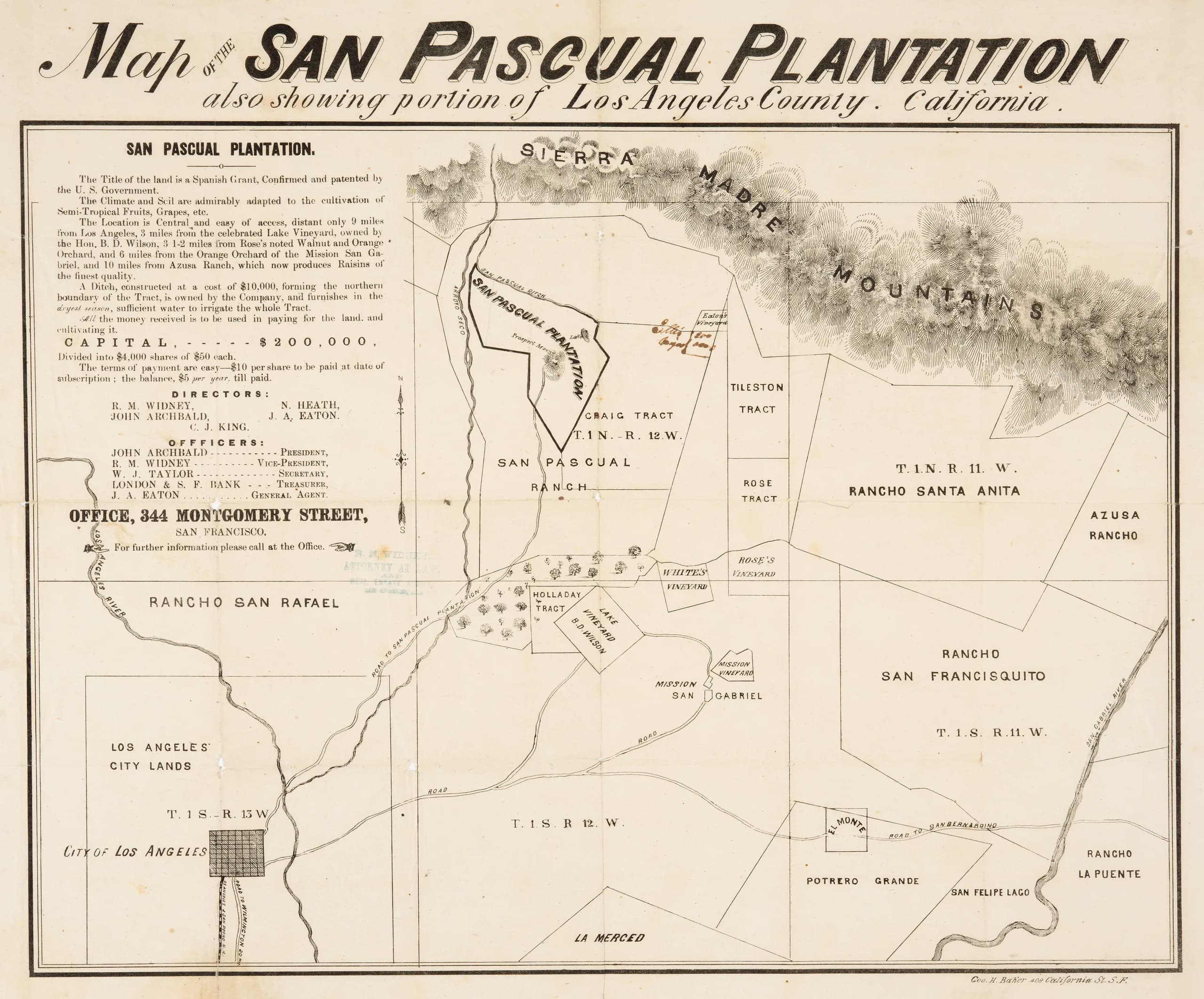 The early history of the Sphinx Ranch land and how it becomes William Allen's
