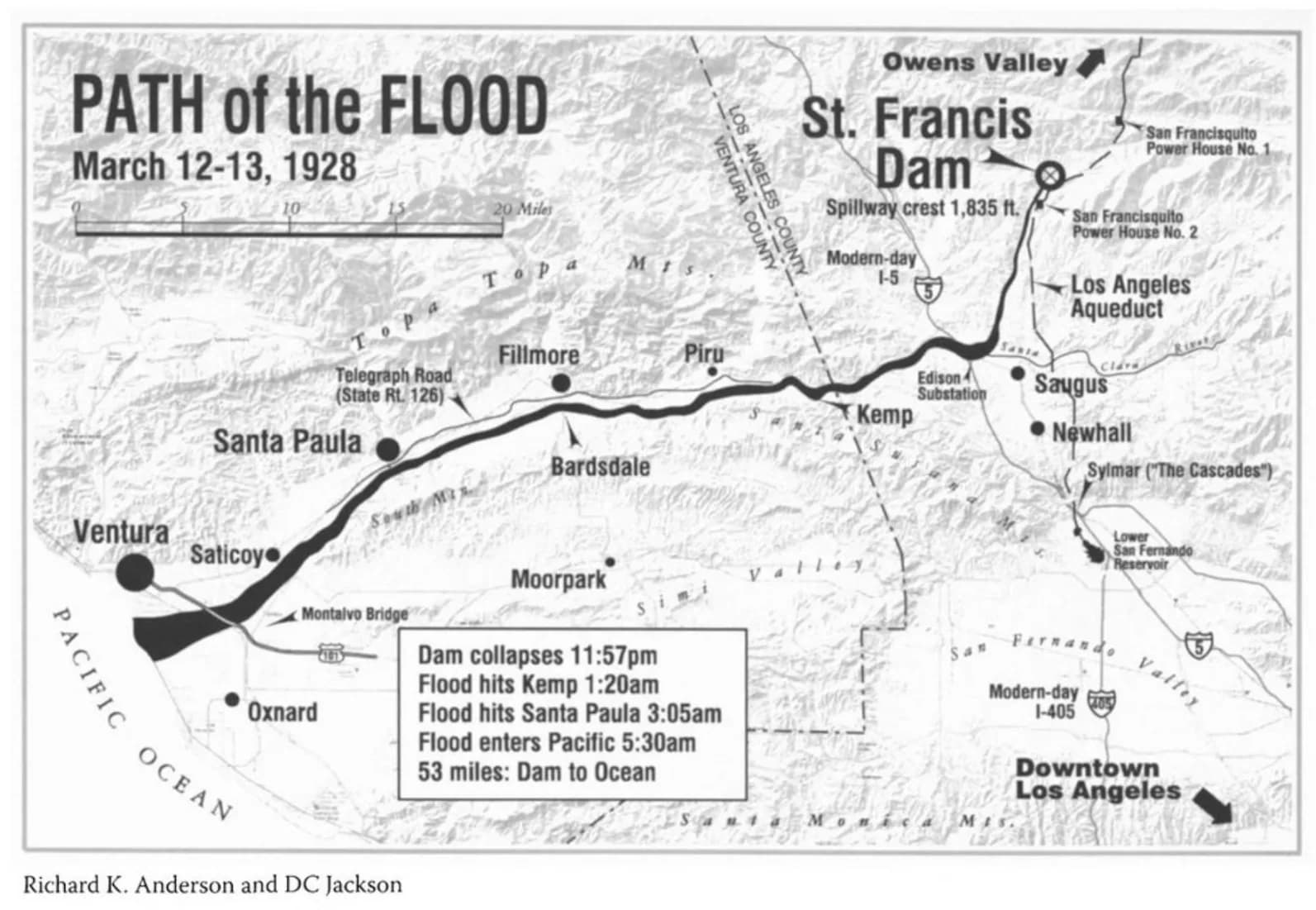 Saint Francis Dam Driving Tour - Overview