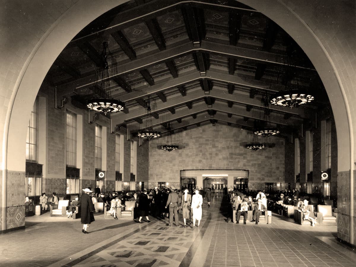 Union Station in the 40's