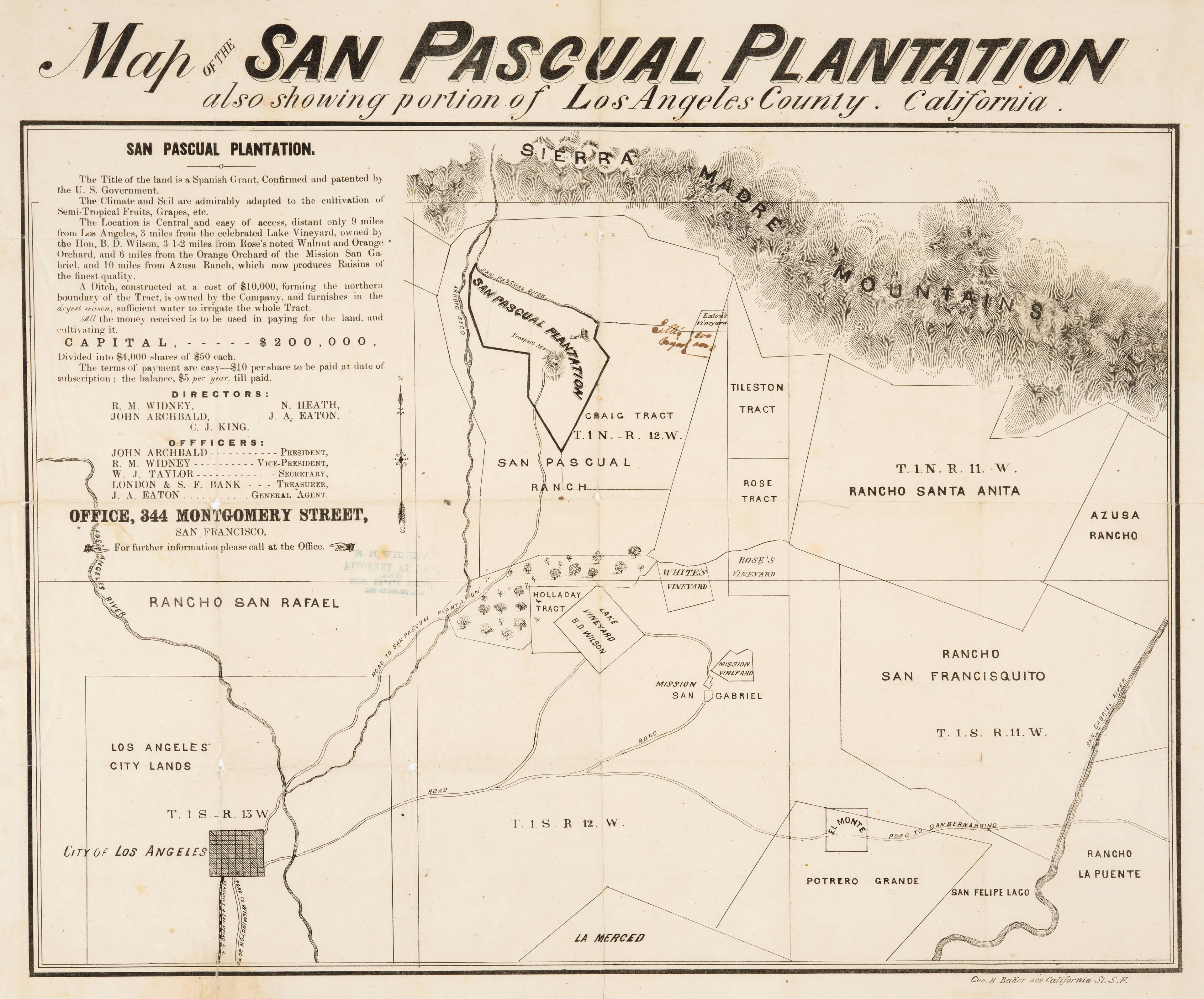 The early history of the Sphinx Ranch land and how it becomes William Allen's