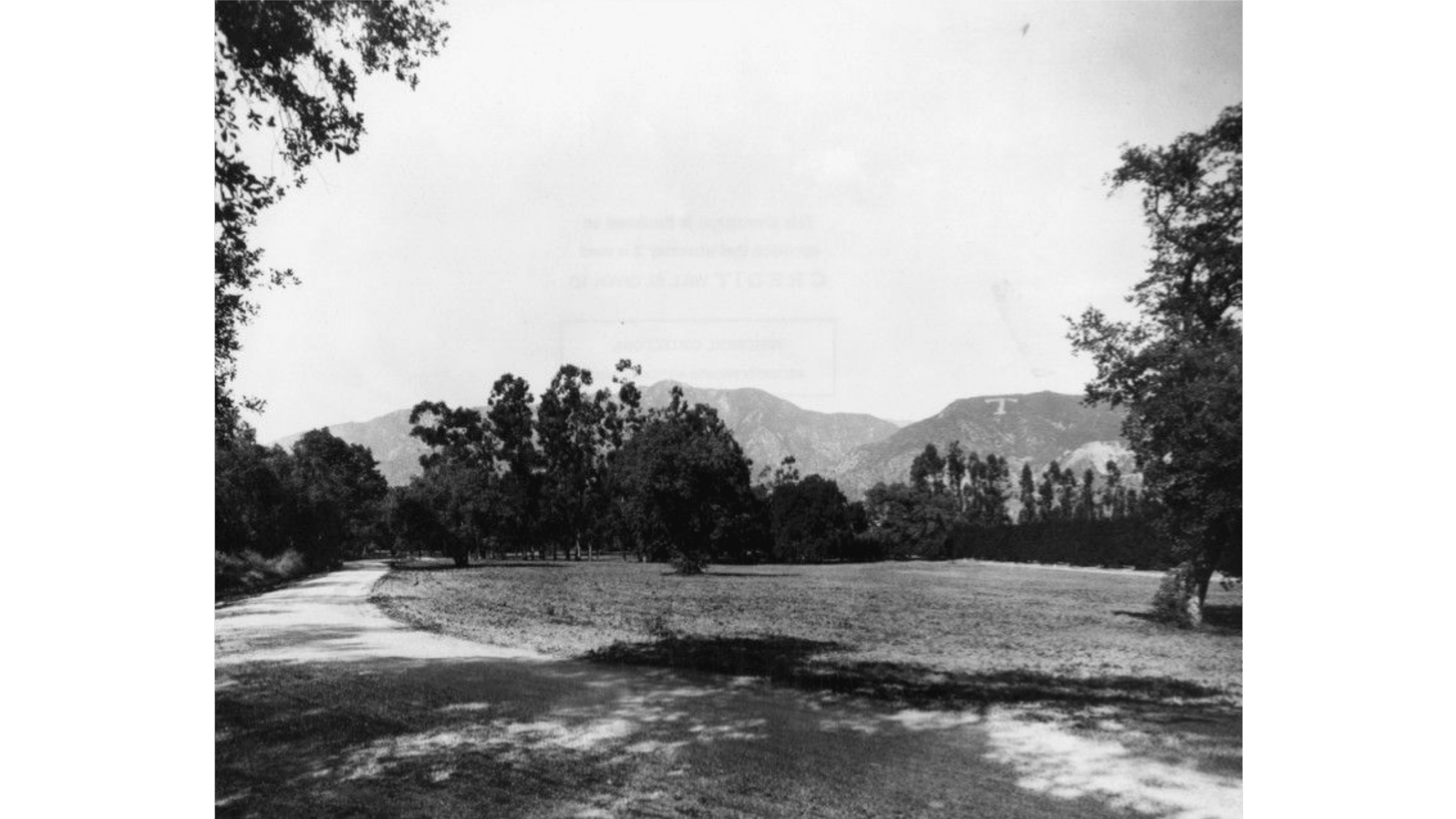1922 Access Road (now Pepper Drive) Near New York Drive on Sphinx Ranch