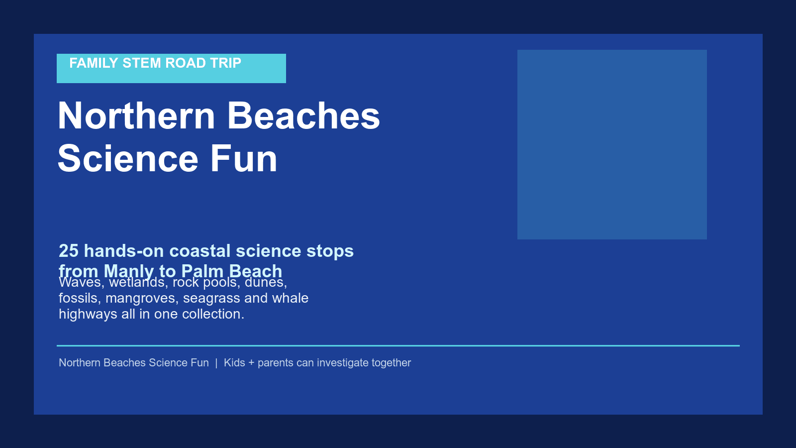 Northern Beaches Science Fun